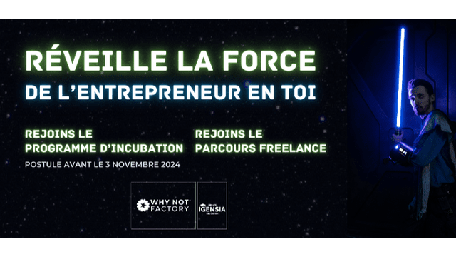 Le Programme d'incubation et le Parcours Freelance de la Why not Factory 